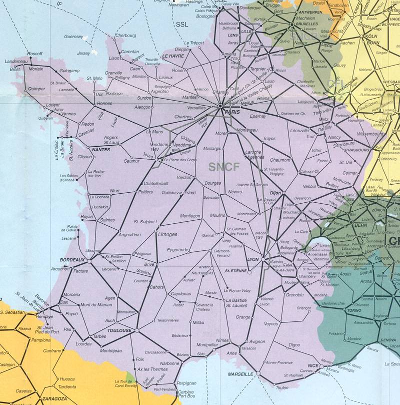 Carte de France