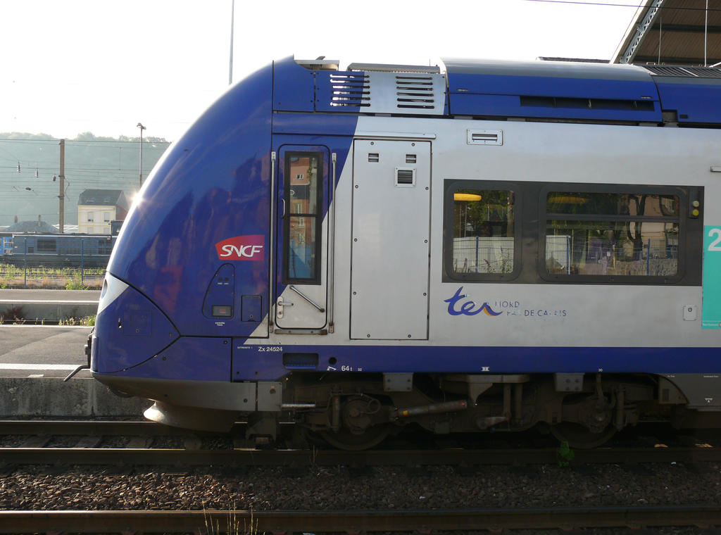 Locomotora de un tren