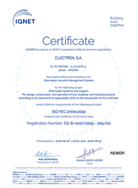 Certificación 27001